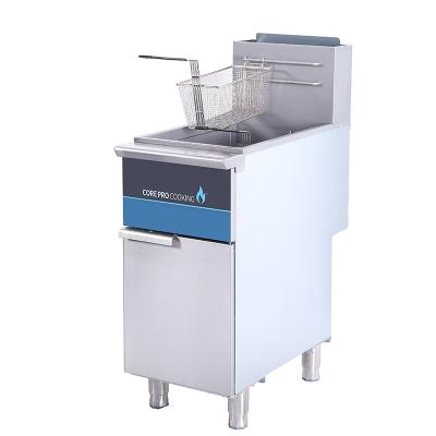 China Restaurant Commercial Fryers Chips Frying Machine Kitchen Equipment Deep Fryer Tanks Industry Gas Fryer Deep for sale