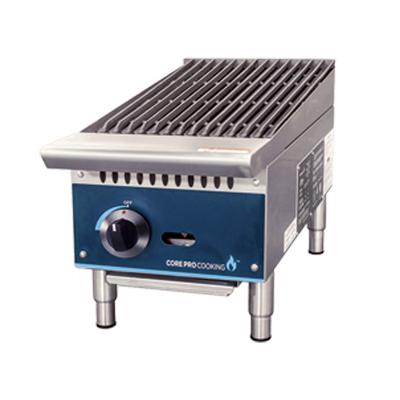 China Restaurnts / Hotel / Catering Commercial countertop charbroiler Stainless Steel American Style Grill Barbecue Gas Charbroiler for sale