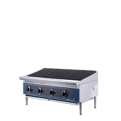 China Restaurnts / Hotel / Catering Commercial Stainless Steel American Style Gas Charbroiler cooking Charbroiler for sale