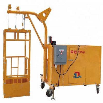 China Building Facade Cleaning India Facade Cleaning Vertical Glass Washing Machine Suspended Working Platform for sale