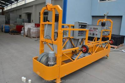 China ZLP construction cleaning suspended platform/scaffolds for sale