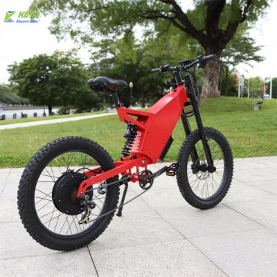 China 2019 KEYU Cool Steel Bomber 5000w Electric Bike With Hidden Battery Ebike for sale