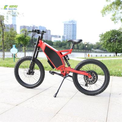 China KEYU Schedule 72v 5000w Steel Powerful Electric Mountain Bike Bicycle Enduro Ebike Hot Sale for sale