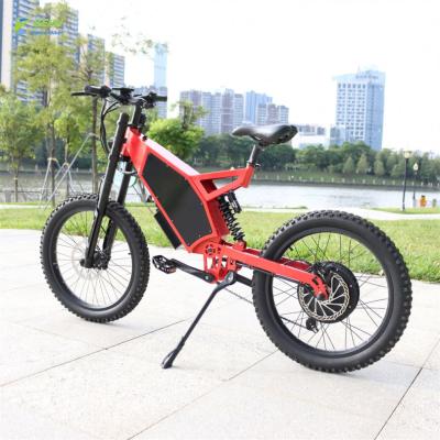 China Super powerful steel KEYU 72v 5000w electric bike ebike off road bicycle with battery for sale