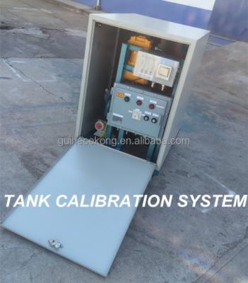 China Calibration Instruments Fuel Filling Station Accuracy Tank Volume Calibration Table Calibration Instruments for sale