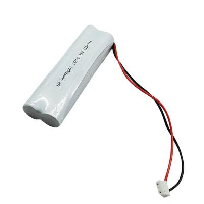 China 4.8v Nickel Cadmium Battery 1200mAh 1500mAh Nicd Battery Pack for sale