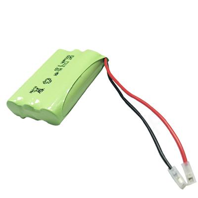 China 3.6v Nickel oplaadbare batterij 600mah 700mah 800mah Nimh Aaa batterijpakket Te koop