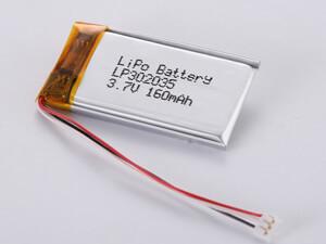 China 100mAh 3.7V Lithium Polymer Battery for Stable and Durable Power Supply for sale