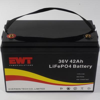 China Power Storage Batteries 32700 36V 42Ah Lifepo4 Lithium Battery Pack For Deep Cycle Solar System for sale