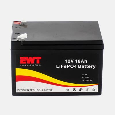 China Lithium LiFePO4 battery 12v 18Ah lithium ion battery for power electric tool for sale