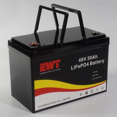 China Customized LifePo4 Batteries 48V 30ah 1000w For Ebike Battery Pack for sale