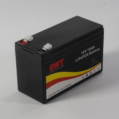 China Lightweight 12V Lithium Lifeo4 Battery Pack with Normal Capacity 10Ah and BMS Safety Features for sale