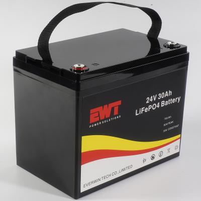 China 24V 30AH Lifepo4thium Battery Pack For Electric Scooter for sale