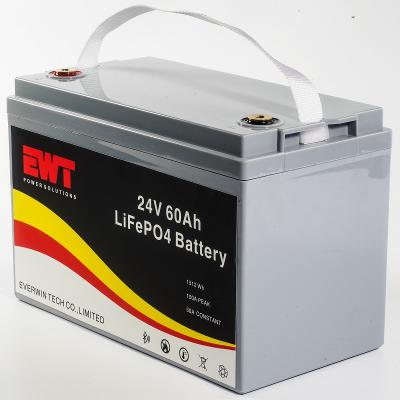 China EWT 24V 60AH Lifepo4 Battery Pack Electric Motorcycles Pack for sale