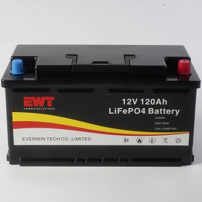 China IFR32700 IFR26650 12V 120AH Industrial Packaging Lithium Battery Pack Max Charge Voltage 14.6V Rechargeable for sale