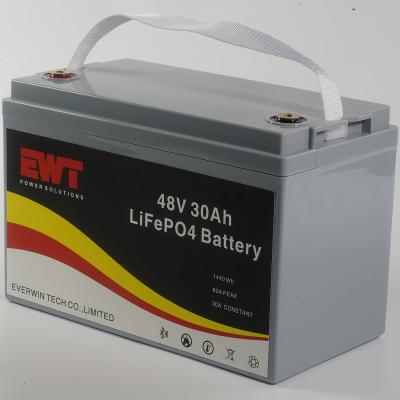 China 48V 30AH Lithium Iron Phosphate Battery Pack for Online Monitoring High Safety Low Environmental Impact for sale