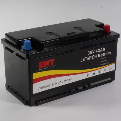 China Dustproof And Waterproof 36V 42Ah Lithium LifePo4 Battery Pack Supply RV Power Equipment for sale