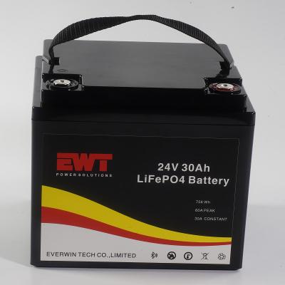 China Factory Manufacture Li-Fepo4 24V 30AH Battery Pack For Pipeline Drain Inspection Robot for sale