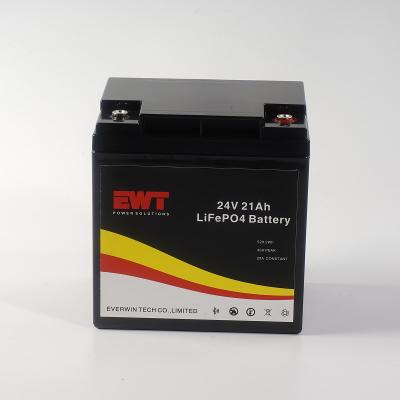 China Factory Quality 24V 21AH Lithium Iron LifePO4 Battery Pack for sale