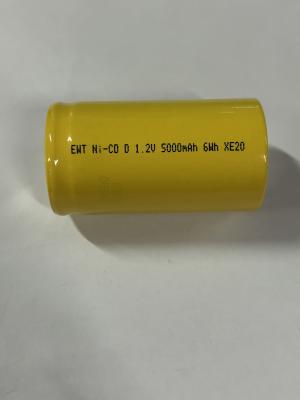 China 5000mAh NICD CEll -20°C To 55°C and Long-Lasting for Industrial Applications for sale