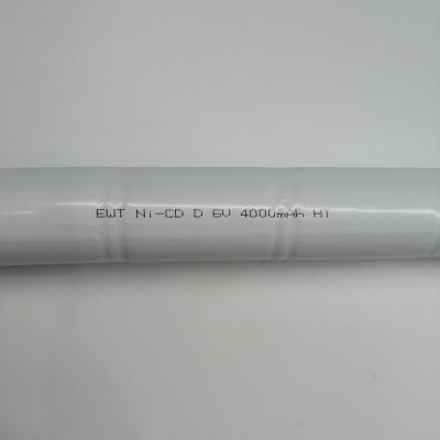 China 6V 4000mAh NICD Battery with Optimal Performance in Various Environments -20°C to 55°C for sale