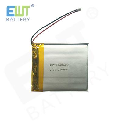 中国 定数電圧3.7V リチウムポリマー電池 LP484450 3.7V 900mAh 放電のためのグレードA 2060C 販売のため