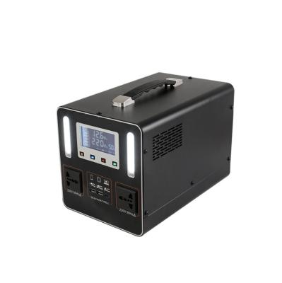 China li ion battery manufacturers 220V Solar Outdoor Power Bank with Socket Home Portable Power Supply for sale