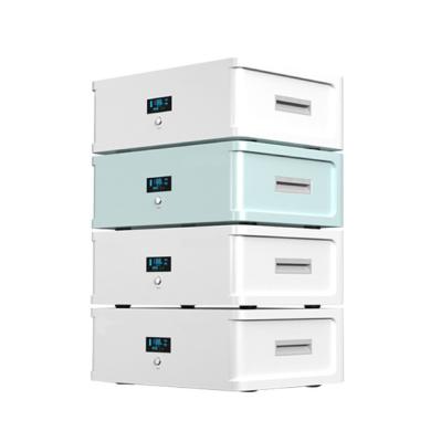 China lithium iron phosphate battery pack 100Ah 48V household high-power storage stacked solar system optical storage all-in-one machine for sale