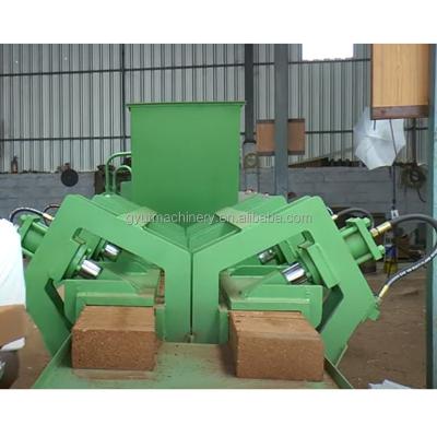 China Supply Hydraulic 5KG Cocopeat Block Press Packing Machine for Plant Fiber Block for sale