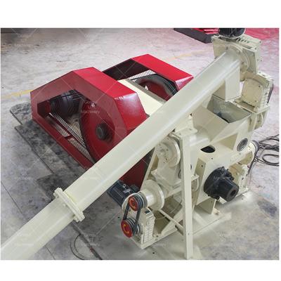 China 1-1.4g/cm3 Briquette Density Piston Type Wood Sawdust Briquette Press Machine for Farms for sale