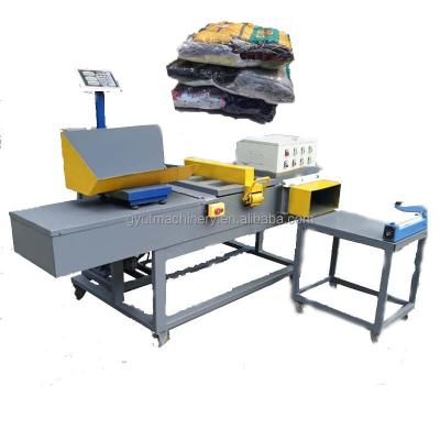 China Business Clothes Baler Machine Competitive 5 Kg Per Bag Industrial Rags Press Machine for sale