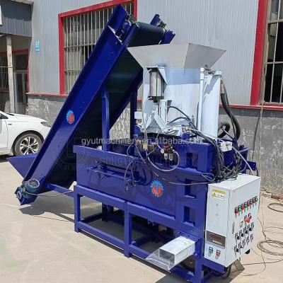 China Small Animal Baler Machine with Wood Packaging Material and Hydraulic Press Packing for sale