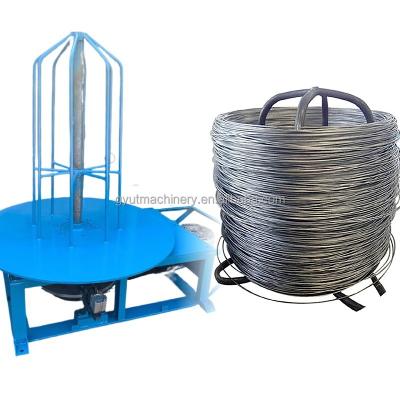 China Best Steel Wire Coiling Machine for Aluminum Wire Function Coil Winding for sale