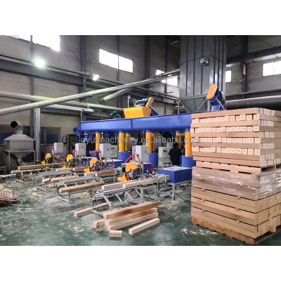 China Customized Pellet Foot Extruding Sawdust Foot Block Making Machine for Easy Operation for sale