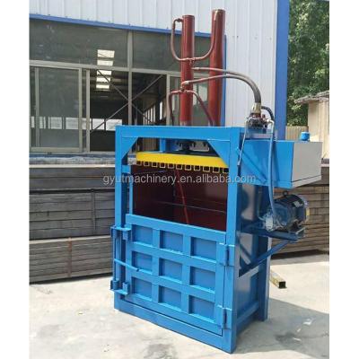 China Automatic Vertical Baler for Waste Paper Used Clothing Scrap Tires and Plastic Bottles for sale