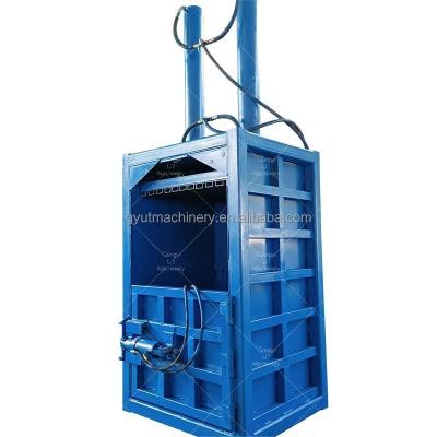 China Stand-up Pouch Packaging Type Carton Compress Baling Machine for Waste Paper Used Cloth for sale