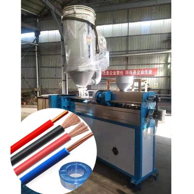 China Customizable 2850kg Communication Cable Extrusion Machine for PVC and PE Jacket Sheath for sale