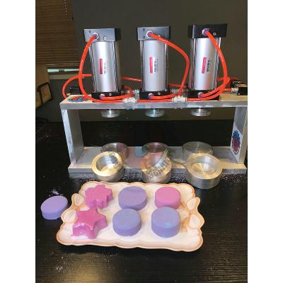 China Easy to Operate Bath Bomb Salt Ball Manual Press for Small Shrink Wrap Fizzy Machine for sale