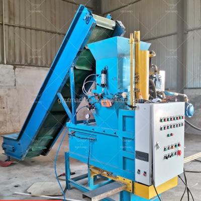 China Wood Packaging Material 2024 Design Sawdust Baler Machine for Bagging Wood Shavings for sale