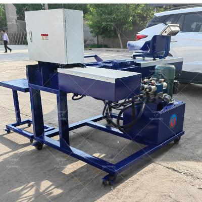 China Competitive 2024 25kg Wipers Compressor Rag Cloth Packing Machine for 2300*5700*2900mm for sale