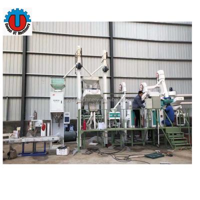 China Automatic Rice Mill Machine Main Combined Machine Paddy Destoner Husker Separator Plant for sale