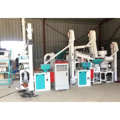 China Farms Function Rice Mill 15ton Mini Automatic Rice Mill Plant for Brown Rice Milling for sale