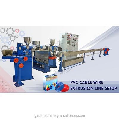 China 180kg per hour Capacity PVC Insulation Machines for Electrical Wire Cable Production for sale