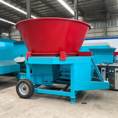 China Vervaardigingsbedrijf Rotary type Silage Drum Bale Crusher Mill Machine voor voeder Te koop