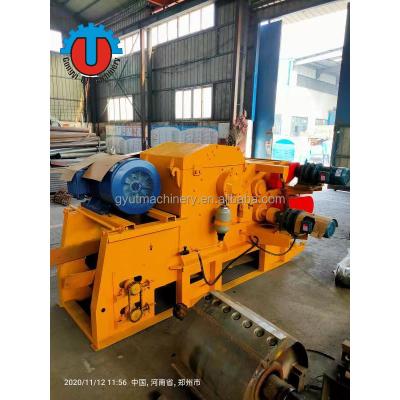 China 90KW 4000*2200*1800mm  Garden Wood Chipper Drum Chipper for sale