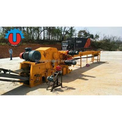 China Wood Chipper Making Machine for Composting 2024 Professional Mobile Crusher Shredder for sale