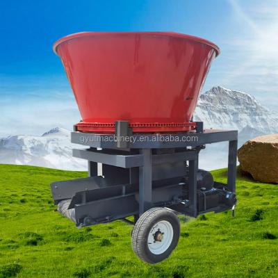 China Farms High Strength Corn Straw Hammer Mill Grinder for Animal Feed 1700 kg Capacity for sale