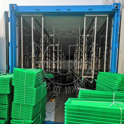 China Hydroponic Fodder Trays Barley Maize Corn Sprout Equipment with Customizable Voltage for sale