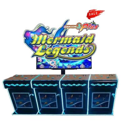 China Metal+Acrylic/Customize Mermaid Legends 10 Person Fishing Game Software Buffalo Thunder Fish Game Table Machine for sale