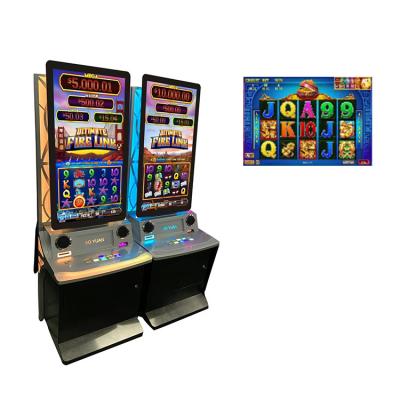 China Metal+Acrylic/Customize Coin Operated Arcade Game Coin Slot Machine Screen Blessing Dual Monitor For Casino Slot Game Machine for sale